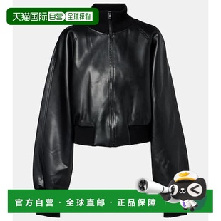 诺玛 KAMALI 卡玛丽 女士 短夹克皮衣 1h可退 短款 香港直邮NORMA