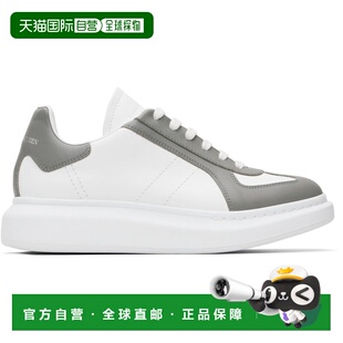 1h可退 香港直邮mcqueen 亚历山大 麦昆 男士 白色 & 灰色 Oversi