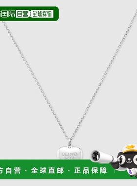 自营欧洲直邮Gucci/古驰 男女通用盲目之爱吊坠项链