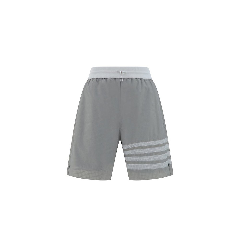 1h可退 香港直邮Thom Browne 汤姆 布朗 男士 四条纹运动短裤 MJQ