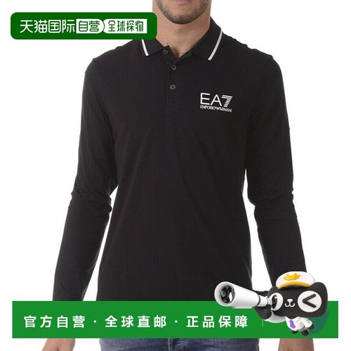香港直邮EA7 Emporio Armani 徽标修身polo衫 6YPF54PJ03Z阿玛尼