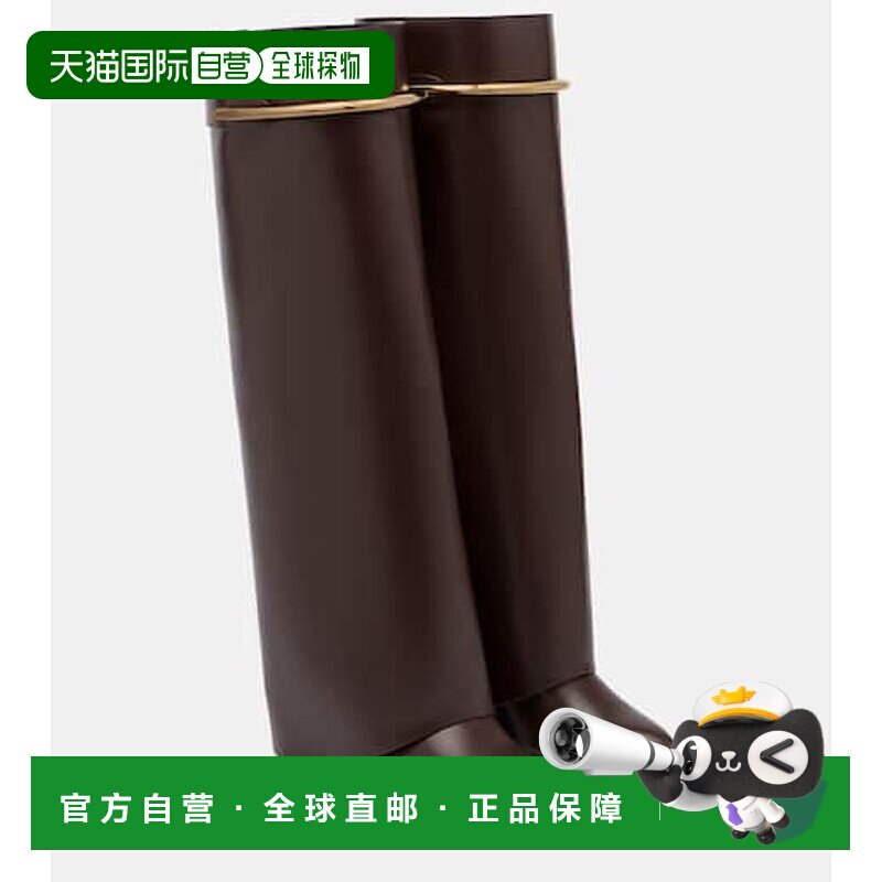 1h可退 香港直邮Givenchy 纪梵希 女士 Shark 95 皮质及膝靴子