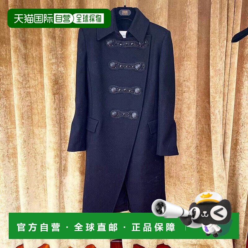 香港直邮Balmain 纽扣大衣 FP27002EA70