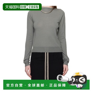 1h可退 香港直邮Rick Owens Temple Biker Level 羊毛针织衫 RP01