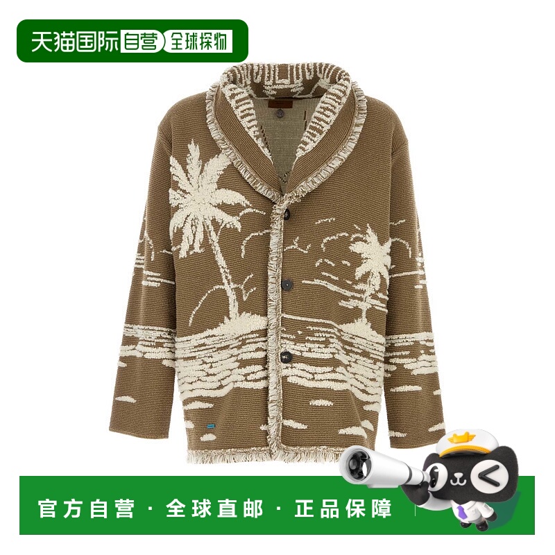 1h可退 欧洲直邮alanui 男士 毛衣开衫