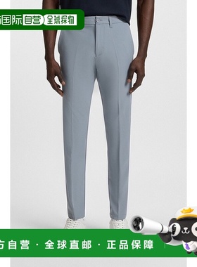 自营欧洲直邮HUGO BOSS雨果 BOSS GREEN 男士深灰色聚酯休闲裤