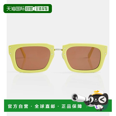 1h可退 香港直邮Jacquemus 女士 Les Lunettes Soli D形框太阳眼