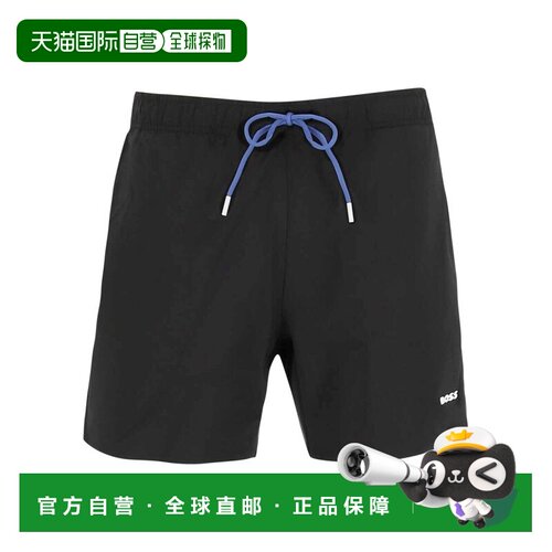 1h可退 香港直邮BOSS HUGO BOSS 男士短裤 50491601003 SS2026 黑