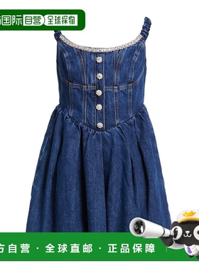 香港直邮Self-Portrait 女士 短款连衣裙 blue蓝色 舒适时尚