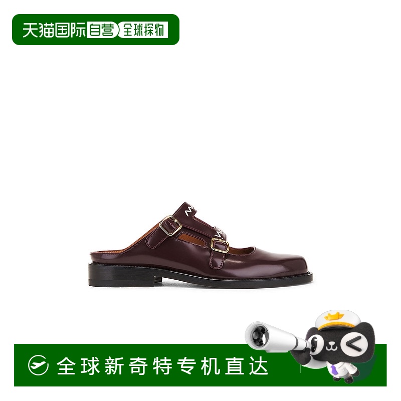 1h可退 香港直邮Marni 玛尼 女士 平底凉拖 SBMS010202PS679