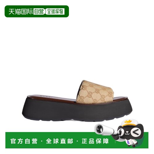 香港直邮GUCCI 女士拖鞋 A0034RFAFUW9611 AW2026 花色 厚底拖鞋