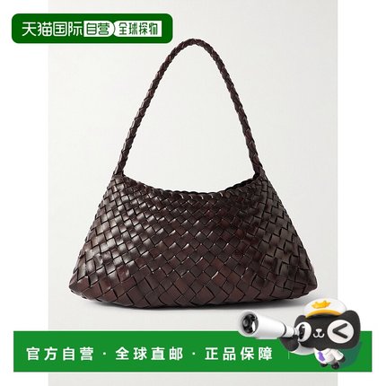 1h可退 香港直邮DRAGON DIFFUSION 女士 Rosanna 编织皮革手提包