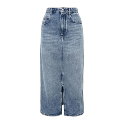 1h可退 香港直邮Isabel Marant Tilauria 牛仔半身裙 JU0045FBB1H