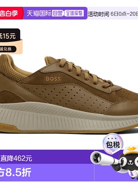 香港直邮BOSS 波士 男士 黄褐色 TTNM EVO 男鞋运动鞋 50557865