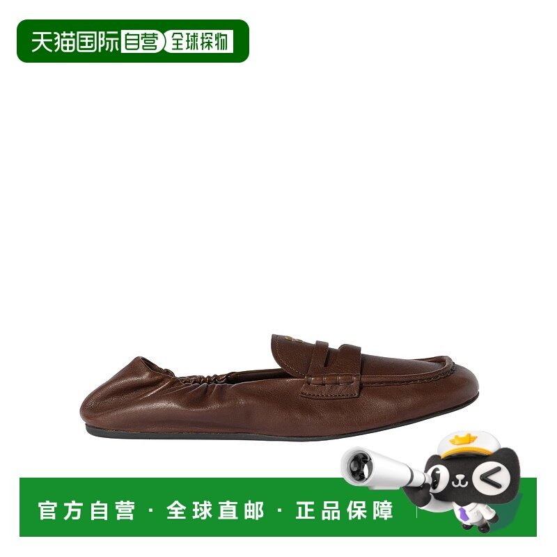 1h可退 香港直邮Miu Miu Ruches乐福鞋 5D341EEFXFD005