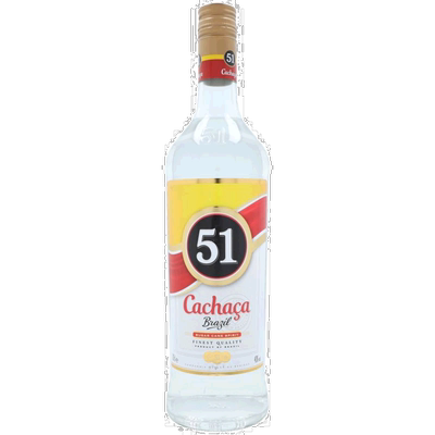 欧洲直邮CACHACA 51威士忌酒口感香醇浓厚丰盈细腻回味绵长1L