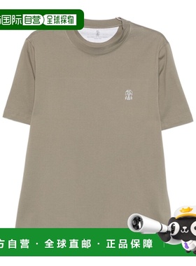 1h可退 香港直邮男士 girocollo m/m con blasone logo sta 26SS