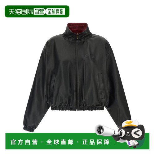 1h可退 香港直邮Balenciaga 巴黎世家 女士 Front 黑色带Logo可反