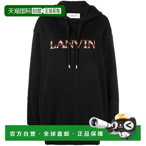 1h可退 香港直邮LANVIN 女士卫衣 RWHO0019J209A2310 AW2023 黑色