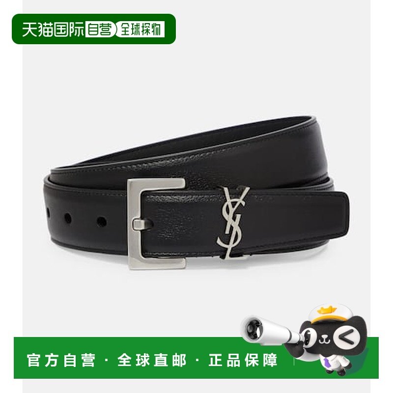 1h可退 香港直邮Saint Laurent 圣罗兰 女士 Cassandre 30 皮带腰