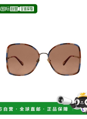 1h可退 香港直邮Chloe 蔻依 女士 太阳眼镜 orange橙色 舒适时尚