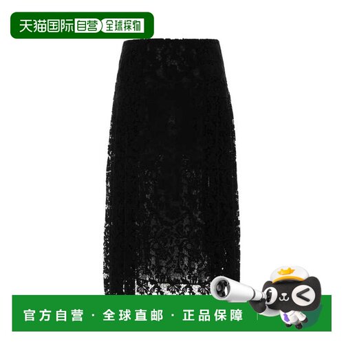 1h可退 欧洲直邮FENDI 女士半身裙 FQ7762B1U2F0QA1 AW2026 黑色