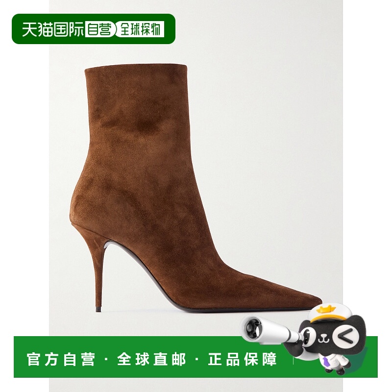 香港直邮Saint Laurent 圣罗兰 女士 Ashley 尖頭踝靴 80928427D0