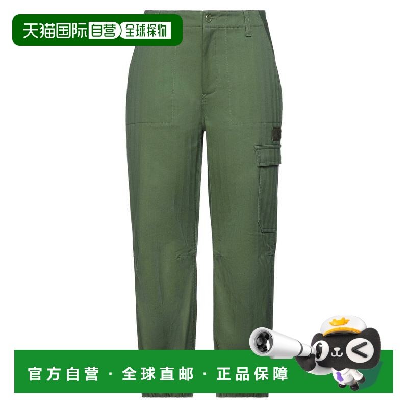 香港直邮Moschino 莫斯奇诺 女士 休闲长裤 green绿色 舒适时尚,女装/女士精品,休闲裤,淘宝优惠券,粉丝福利购,淘宝优惠卷