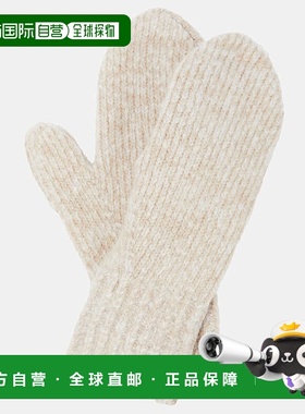 1h可退 香港直邮Acne Studios 艾克妮 女士 羊毛混纺连指手套 000