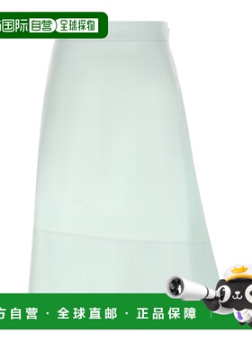 香港直邮Jil Sander 不对称半身裙 J04MA0009J45225长裙a字裙