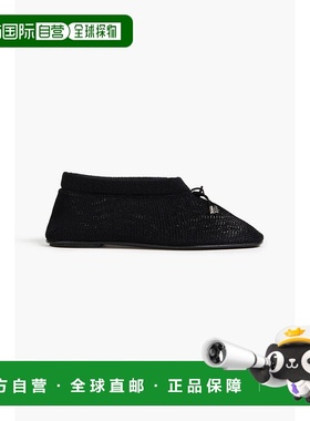 香港直邮toteme 女士 针织平底鞋 242WAS2358YA0040001BLACK