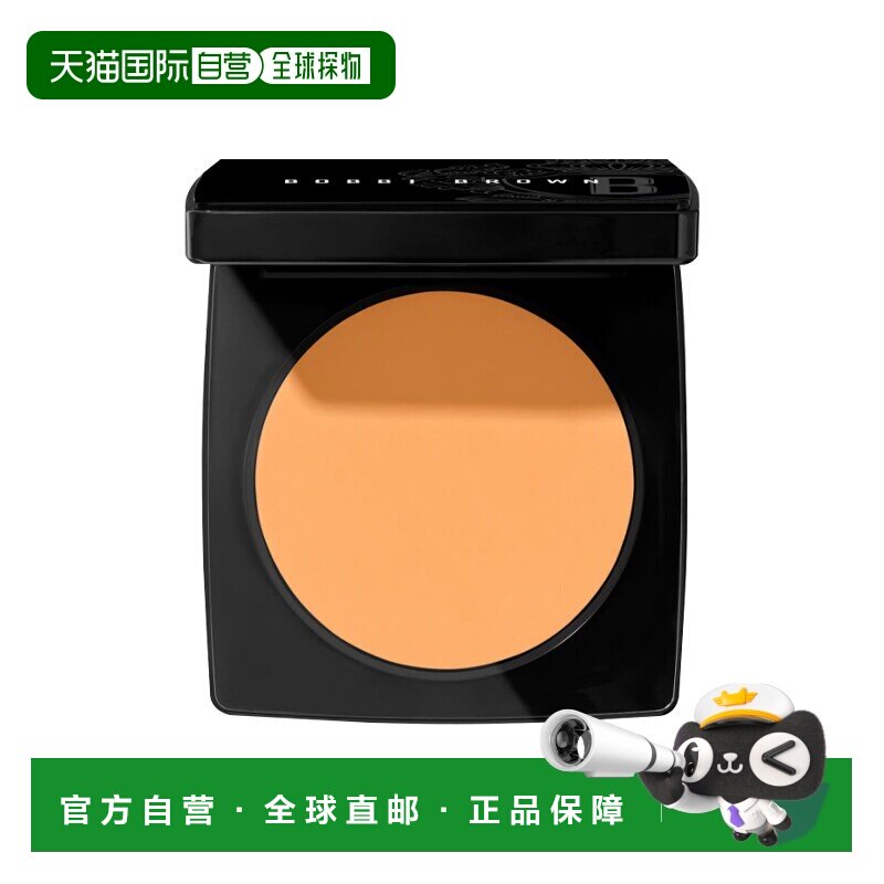 欧洲直邮Bobbi brown芭比波朗羽柔蜜粉饼9g #SOFT-HONEY暖纱正品图片