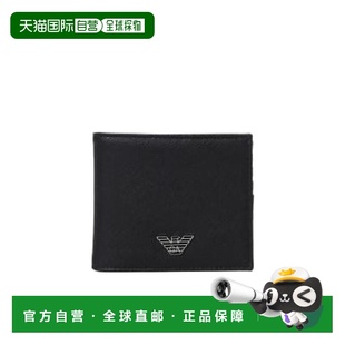 徽标钱包 1h可退 Armani Emporio Y4R168Y138E轻巧便携 香港直邮