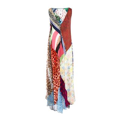 香港直邮Marine Serre 女士 长款连衣裙 orange橙色 舒适时尚