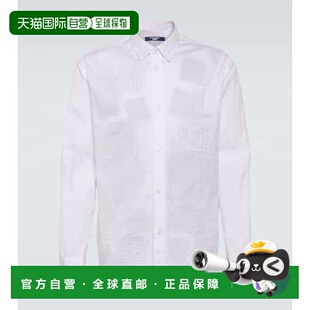 香港直邮Junya Watanabe 渡边淳弥 男士 拼布棉质衬衫