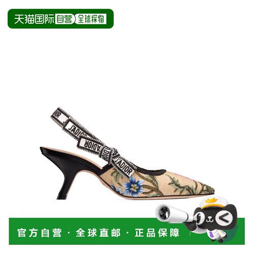 香港直邮Dior 露跟高跟鞋 KCP919FEJ迪奥蝴蝶结单【付后1h可退】