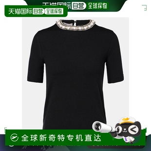 000276 香港直邮Valentino 华伦天奴 女士 刺绣初剪羊毛上衣
