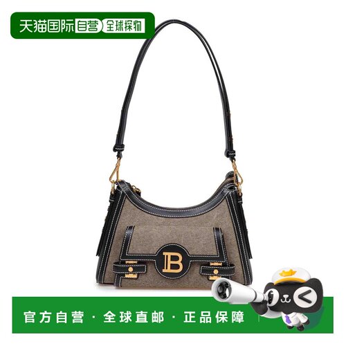 香港直邮BALMAIN 女士单肩包 EN1BT905TCLBUBK CO【付后1h可退】