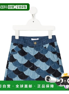 香港直邮Chloe 迷你牛仔半身裙 C13276