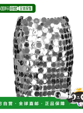 1h可退 香港直邮Rabanne 女士 Pastilles 半身裙 19EIJU010PS0133