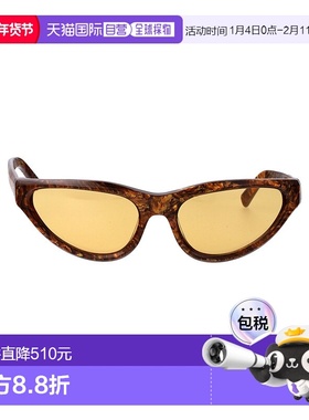 香港直邮Marni 玛尼 女士 MAVERICKS 眼镜 QC0BRWN