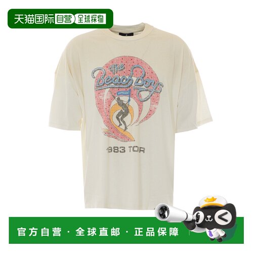 香港直邮Represent 男士T恤 MLM10122530 AW2026 米支付后1h可退