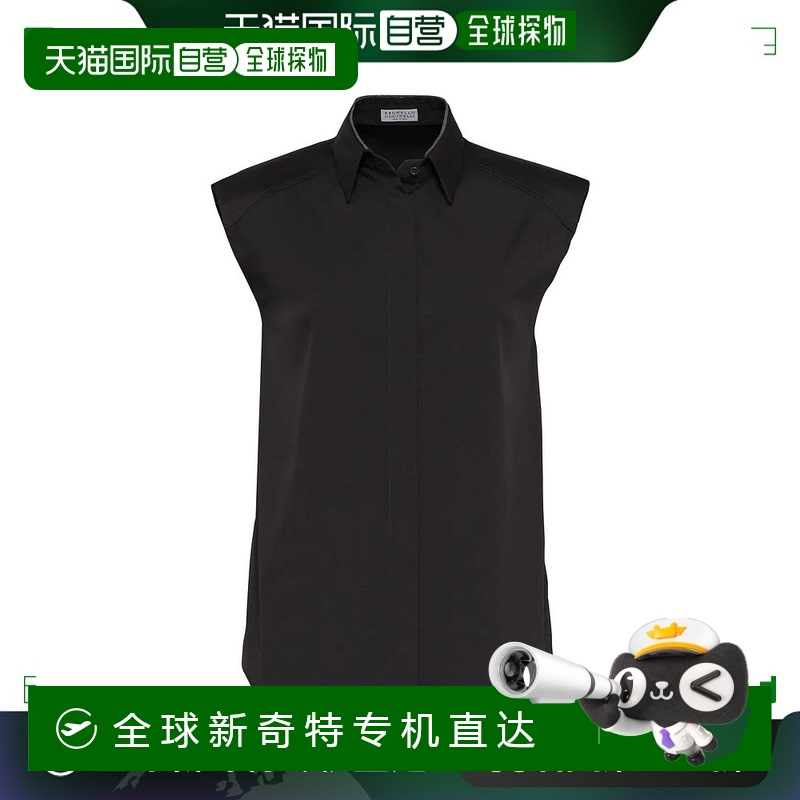 香港直邮Brunello Cucinelli 布内罗 古奇拉利 女士 无袖衬衫 M00