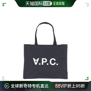 男女通用 自营｜a.p.c. 单肩包托特包牛仔购物袋