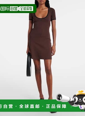 1h可退 香港直邮Courreges 女士 Holistic 棉质迷你连衣裙