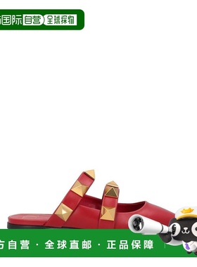 香港直邮valentino 华伦天奴 女士 Mules 木屐 red红色 舒适时尚