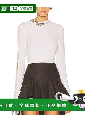 香港直邮Givenchy 徽标长袖T恤 BW610330WK纪梵希上衣女装