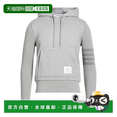 香港直邮Thom Browne 汤姆 布朗 男士 卫衣 grey灰色 舒适时尚