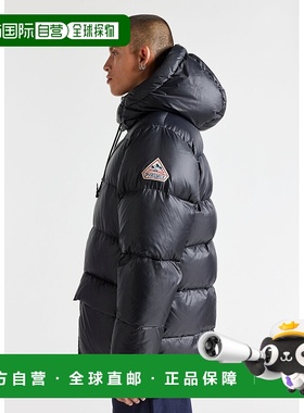 自营欧洲直邮Pyrenex Evolve男士连帽羽绒服外套黑色