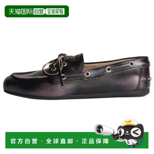 香港直邮MIU MIU 女士芭蕾乐福鞋 5D123E3F33F0002F支付后1h可退